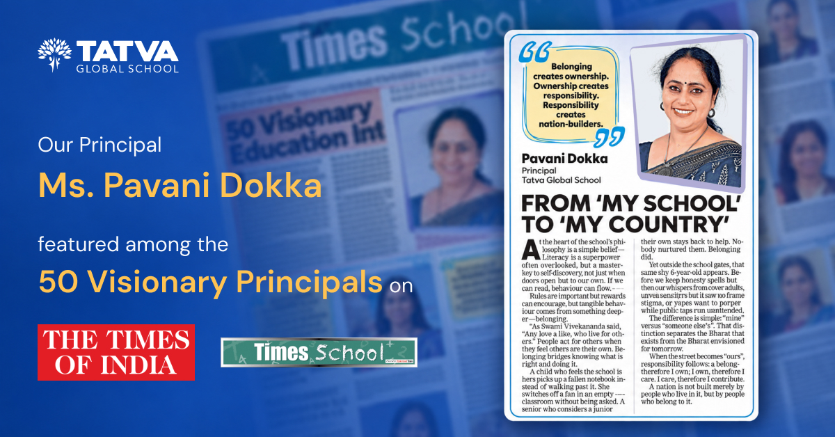 Pavani Dokka featured in Times School